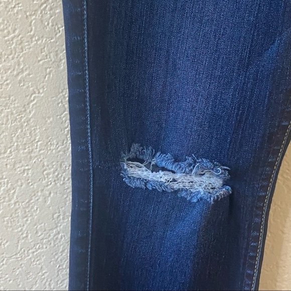 7 For All Mankind The Ankle Skinny Dark Wash‎ Jeans - Picture 4 of 11